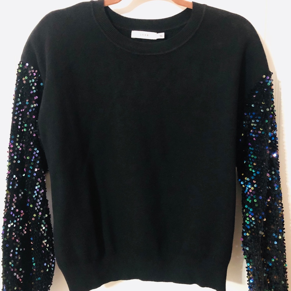 Lush Sequin Sweater